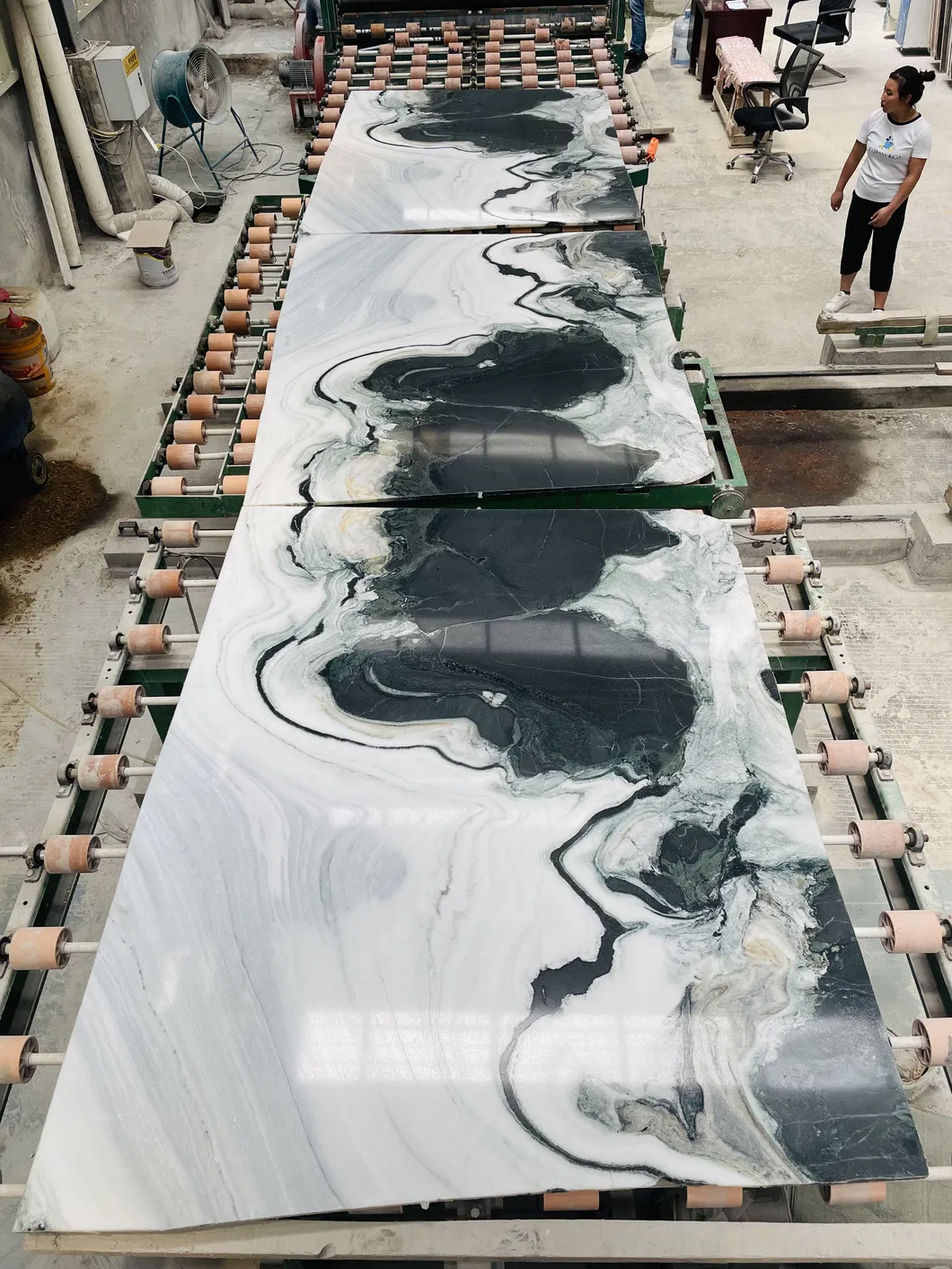 Panda White Marble Slab 2