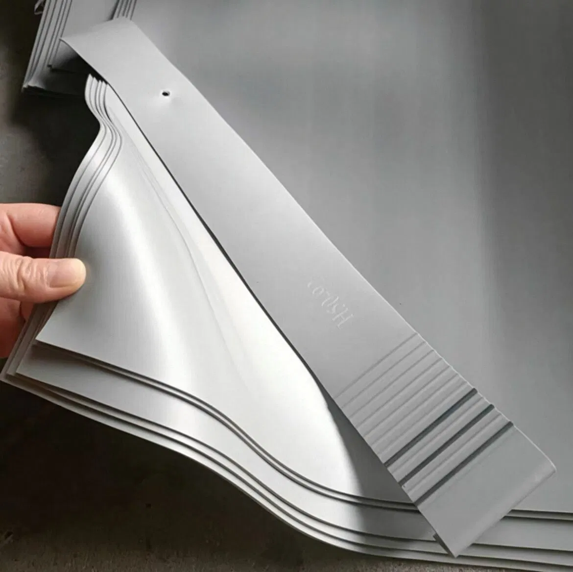 Outdoor PVC Stair Treads Non-Slip with Nosing for Wooden Concrete Marble Tile Metal Steps