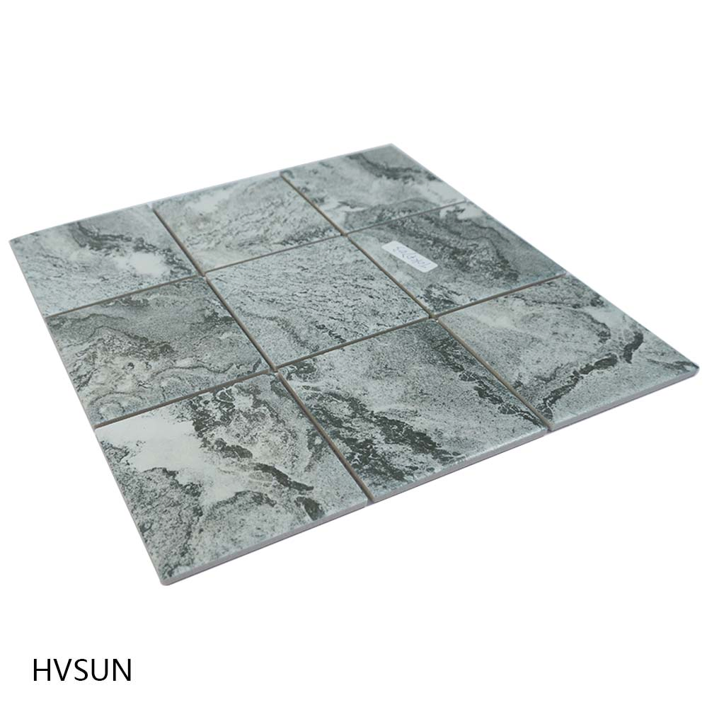 Customized Light Decorative Square Backsplash Polished for Villa