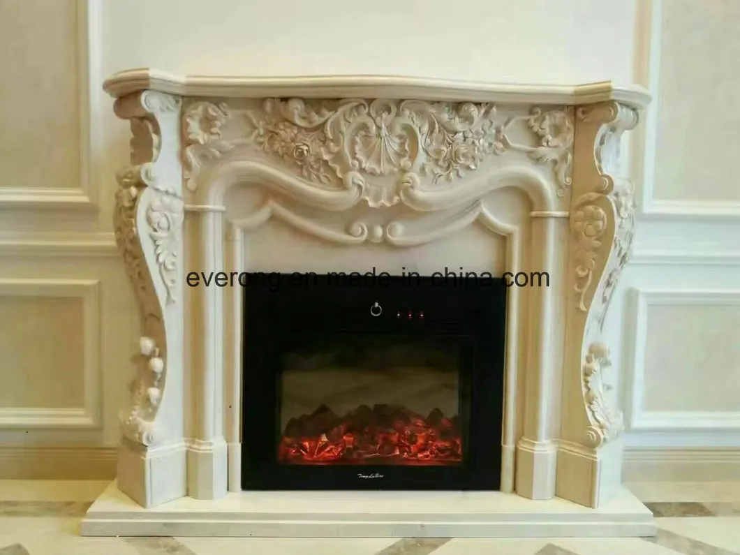 Stone Fireplace Decoration