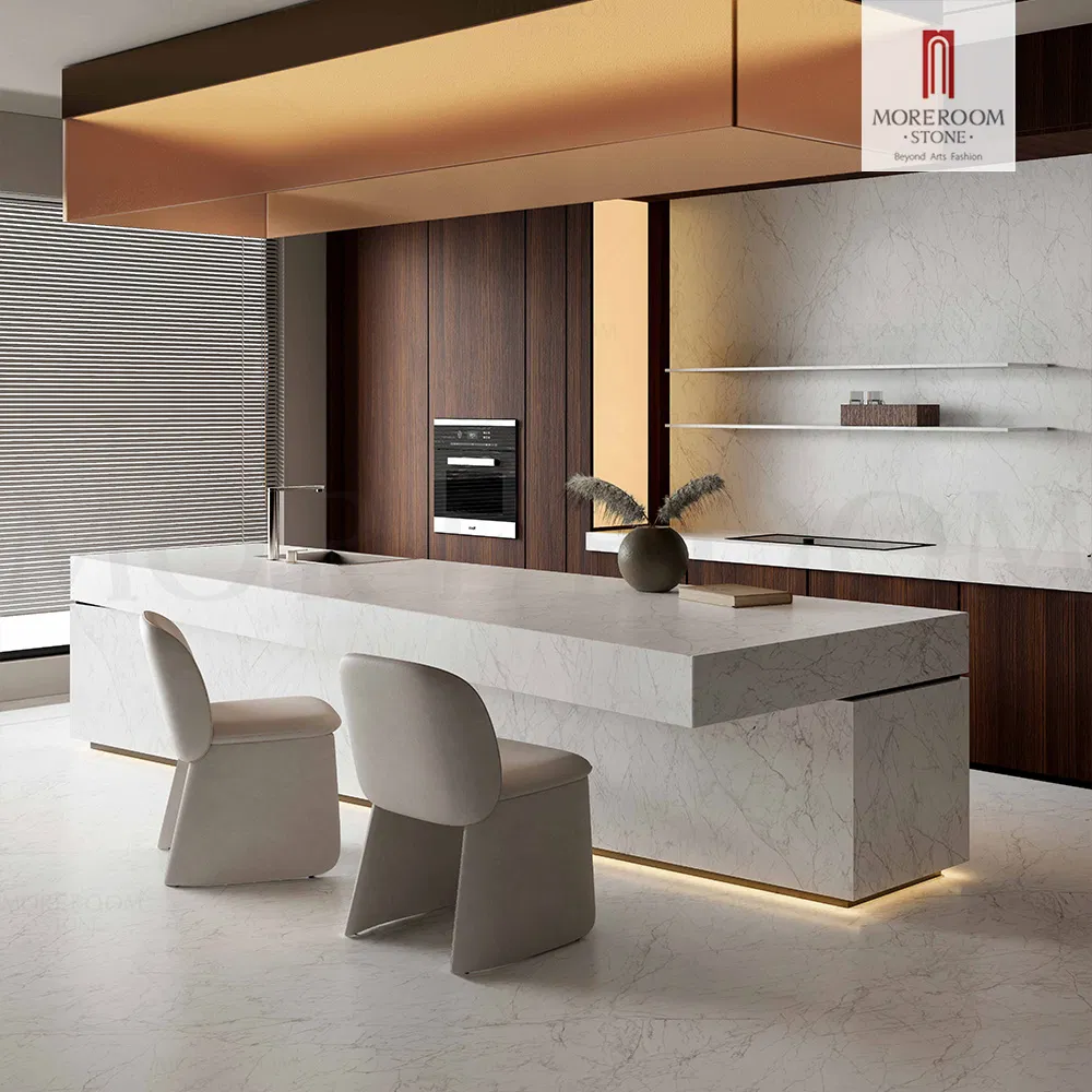 3200X1600mm Large Format Veined White Silk Finish Porcelain Marble Slab Floor Tiles