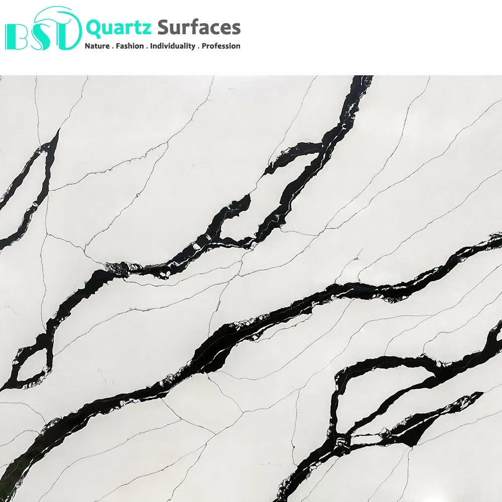 Polyester Resin Artificial Quartz Stone Slabs for Island Top