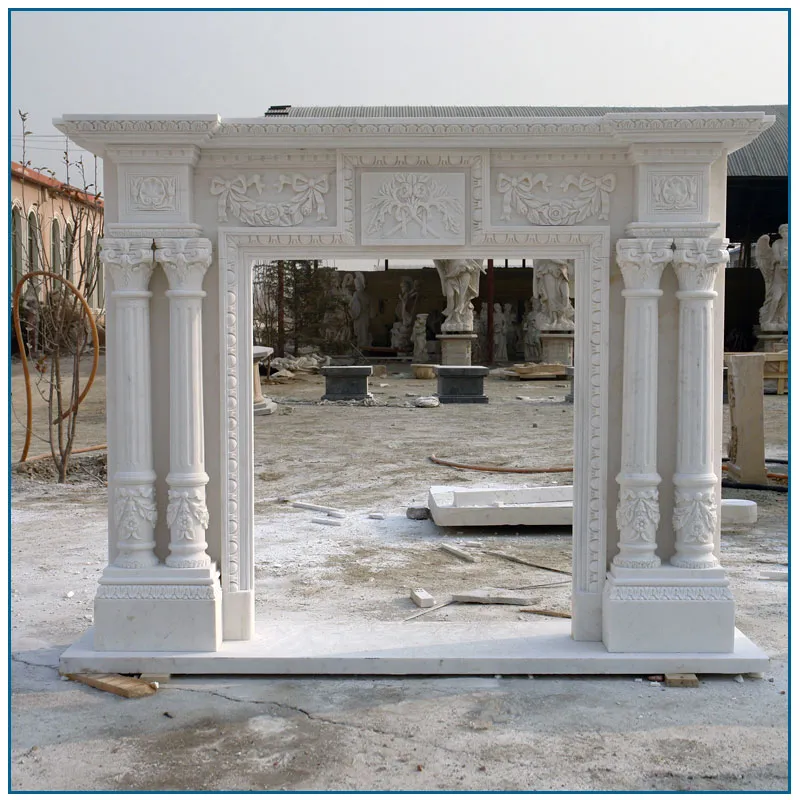 Marble Fireplace View 1