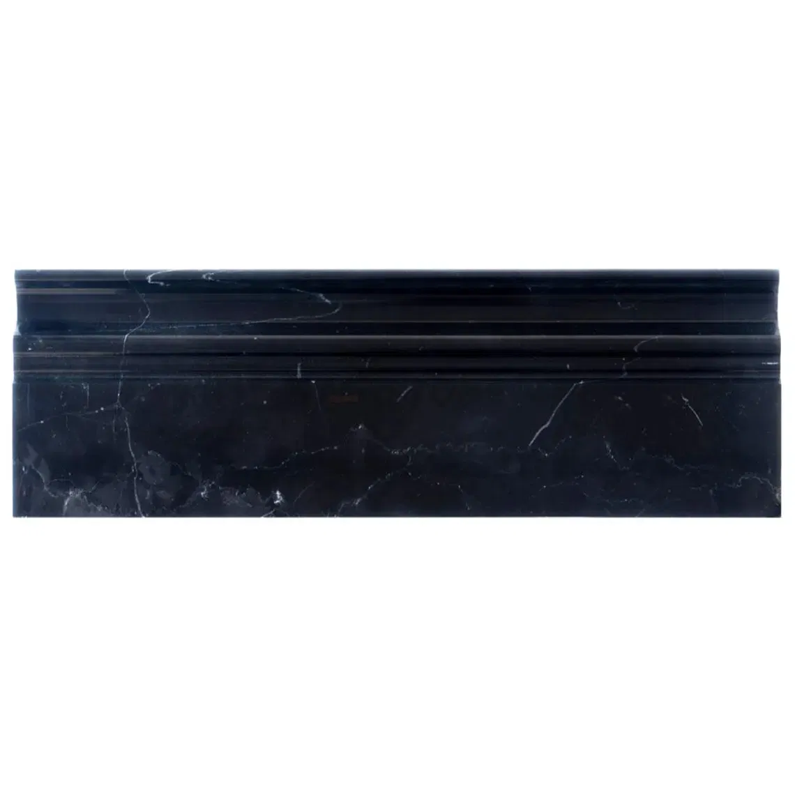 Starstone Natural Marble Stone Moulding Emperador Dark Marble Baseboard Skirting