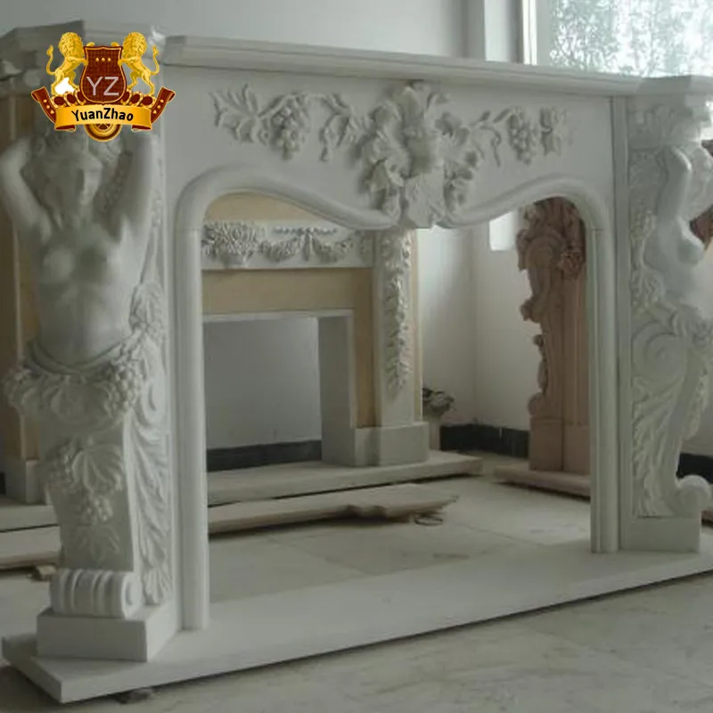 Marble Fireplace Mantel 5