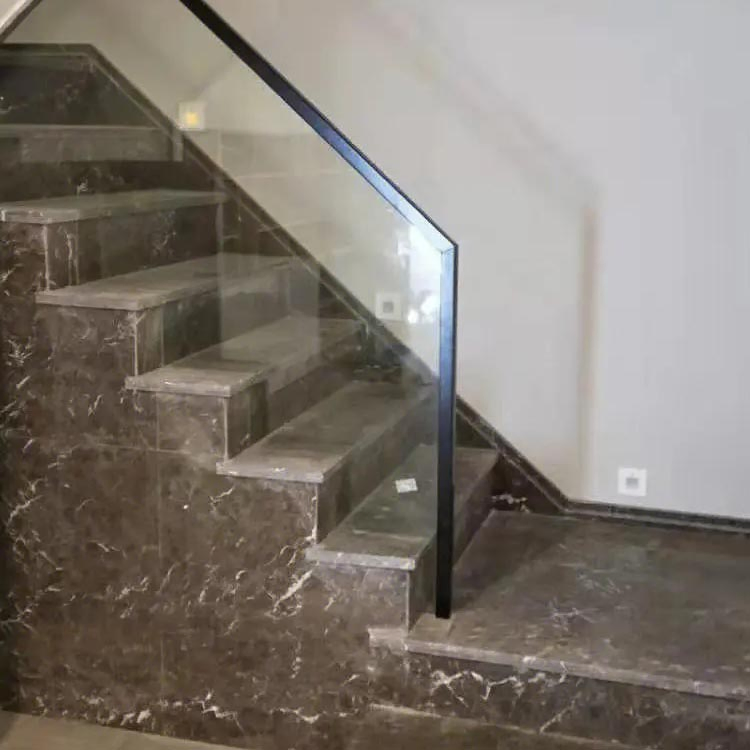 Black/White/Beige Polished Marble Stairs Steps Treads and Risers for Indoor Home Decoration