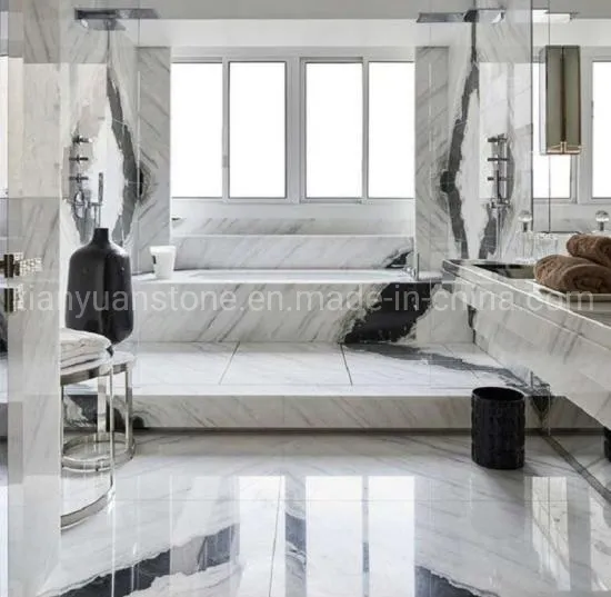 Panda White Marble Flooring