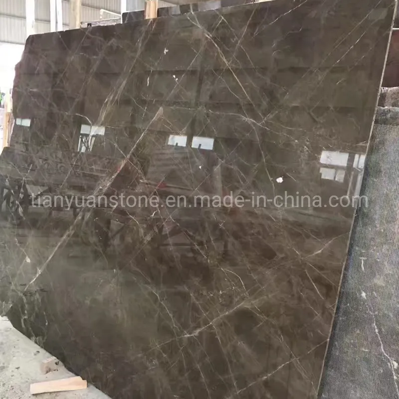 Elegant Brown Marble Slab 1