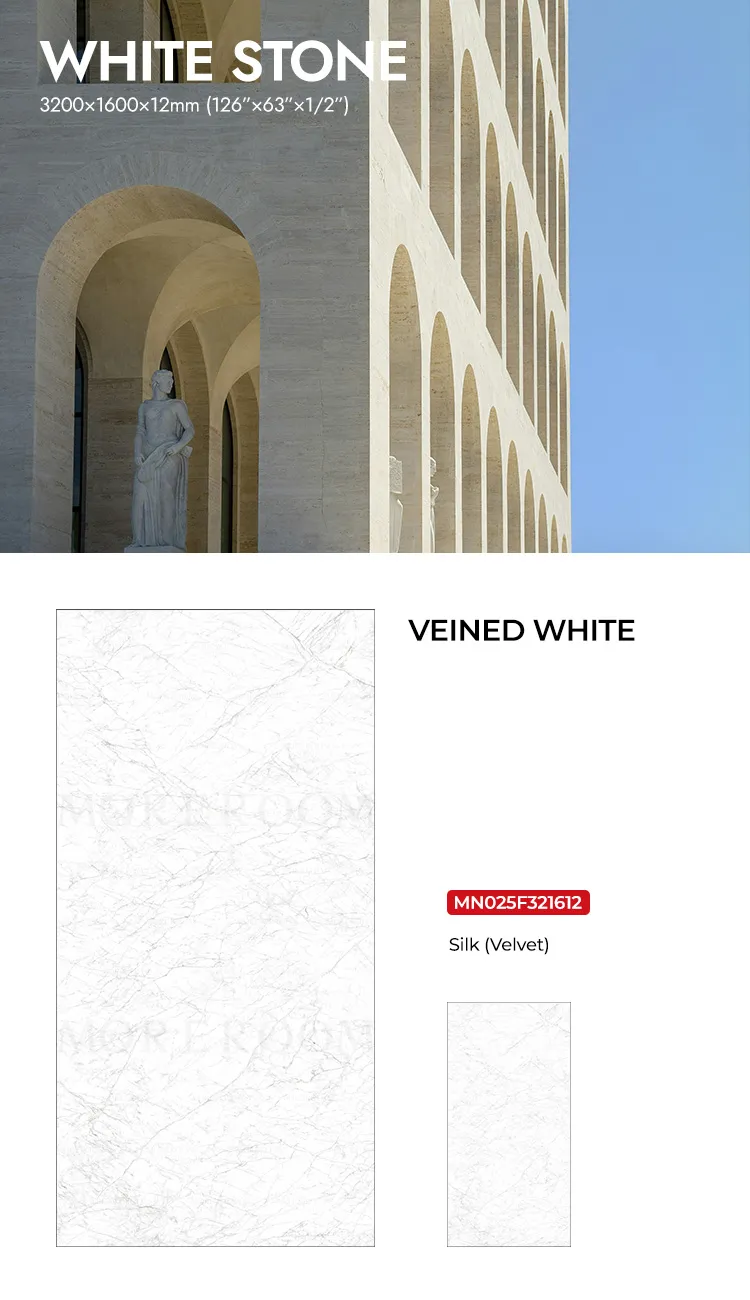 Large Format Porcelain Marble Slab