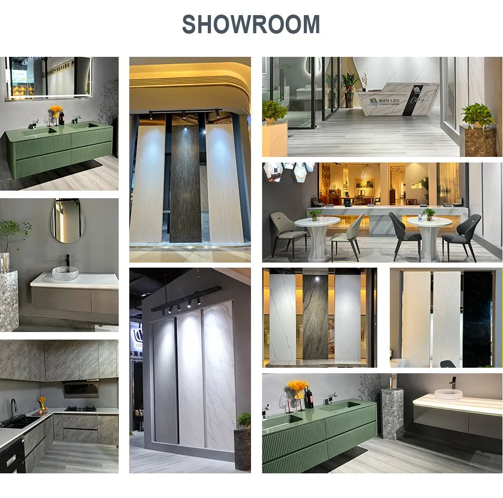 Premium White Engineered Stone Slab with Stylish Veining Patterns