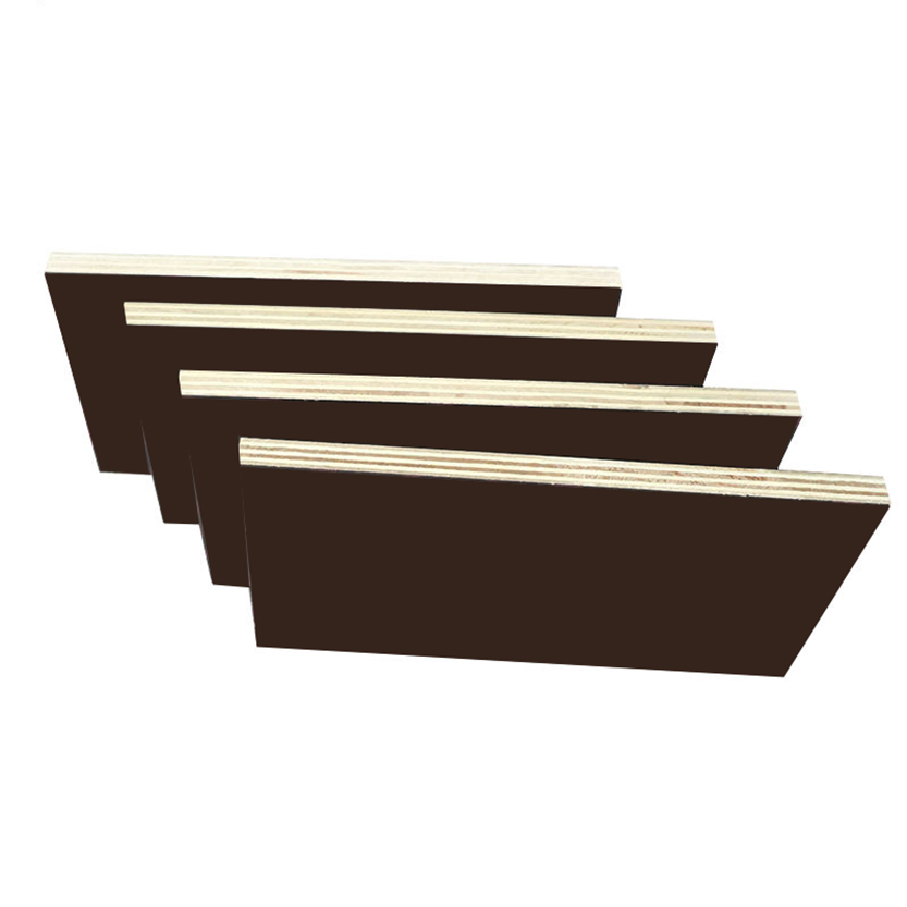 Hot Selling 18mm Poplar Core Two Time Hot Press Red Black Brown Construction Shuttering Film Faced Plywood