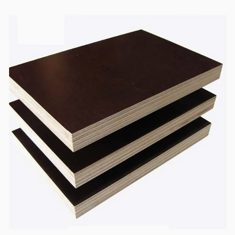 Hot Selling 18mm Poplar Core Two Time Hot Press Red Black Brown Construction Shuttering Film Faced Plywood