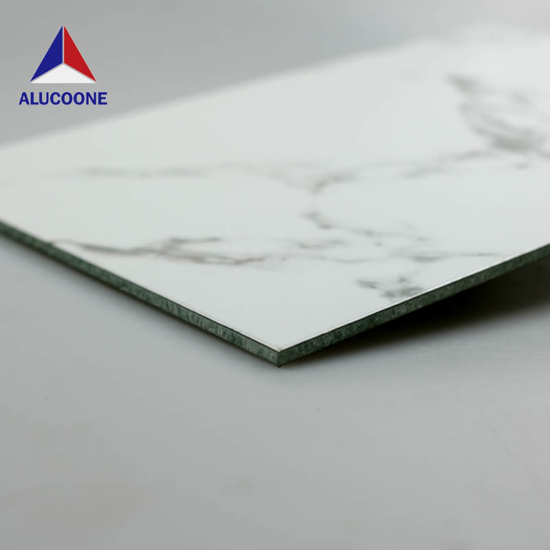 Marble PVC Outdoor Decorate Wall Covering Cladding Aluminum Composite Panel