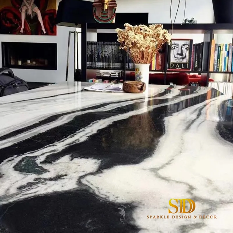 Panda White Marble 5