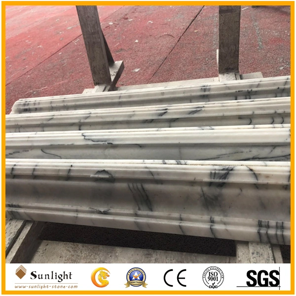 Rosso Levanto Marble Floor Skirting for Building Decoration