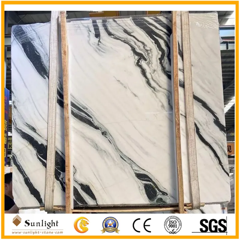 Panda White Marble Slab