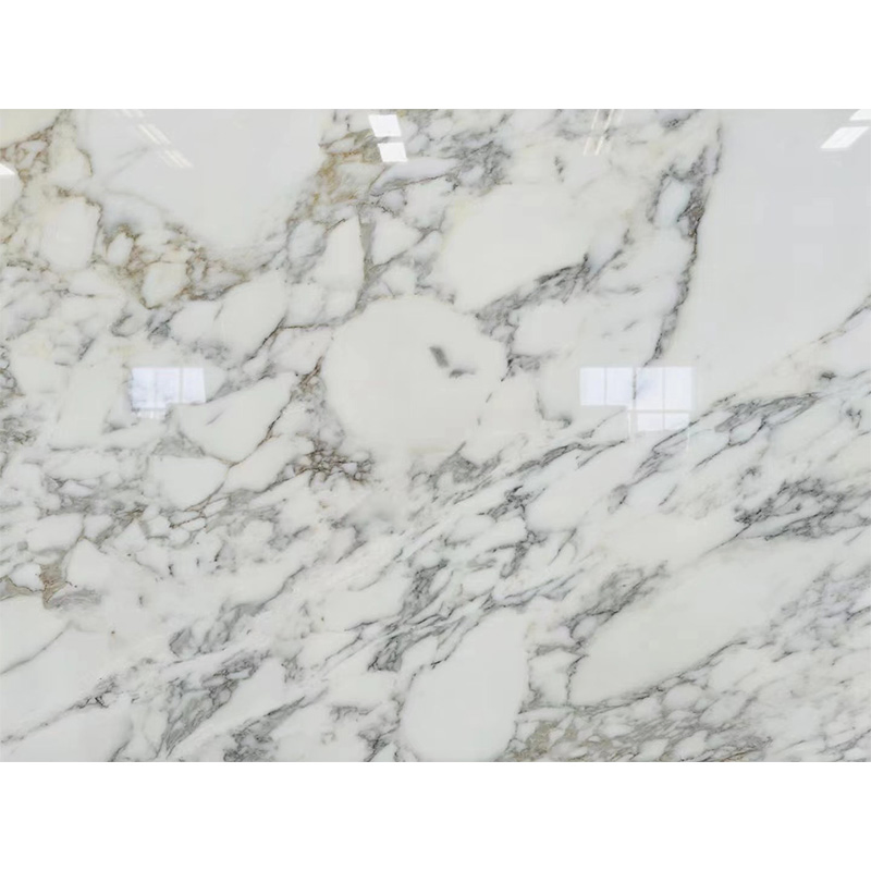 Natural Stone Polished/Honed Oriental Calacatta White/Grey/Gold Marble for Floor/Wall Slabs/Tiles/Countertops/Stairs/Sills/Column/Mosaic Interiors Decoration