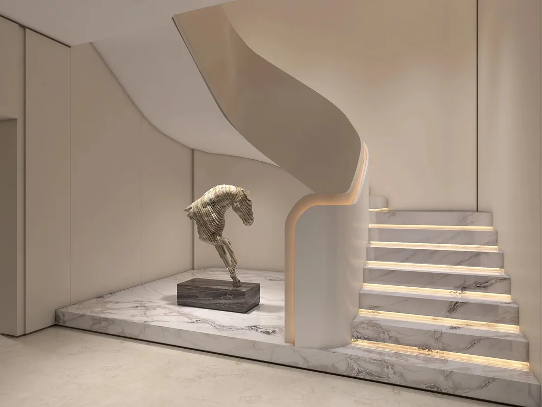 Marble Spiral Stair