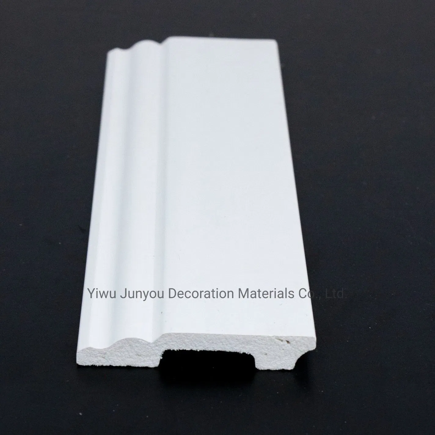 Wooden Marble White Color Polystyrene Baseboard for Floor Decoration Floor Skirting