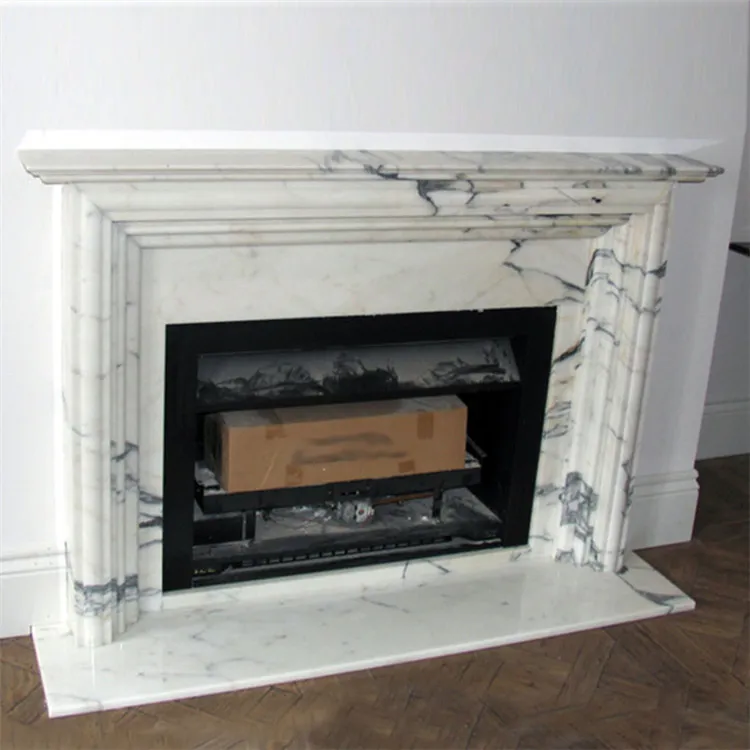 Marble Fireplace View 4