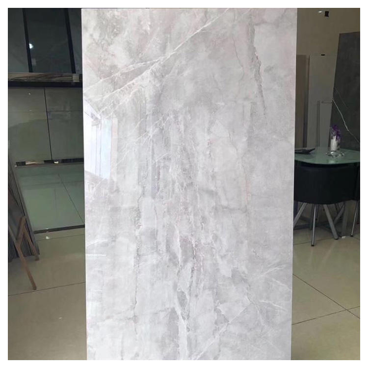 China Glossy White Glazed Marble Price 600X600mm Porcelain Polished Ceramic Floor Tiles