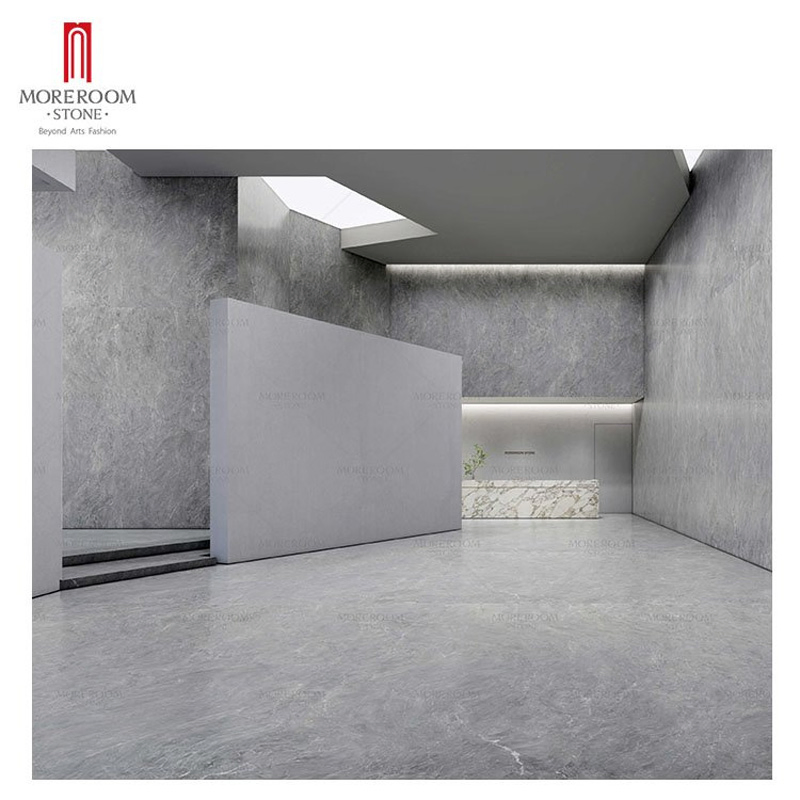 Large Format Gray Series Marble Tiles Sintered Stone for Wall Floor Countertop