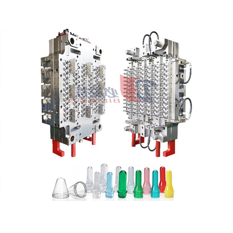 2 Cavity Pet Blow Bottle Mould 1 Lip Cavity Pet Preform Mould Pet Mould Injector Pin Manufacture