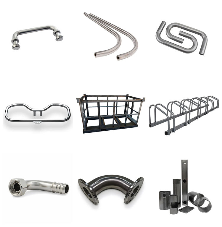 Service CNC Aluminium Acier Inox Pliage Plaque Découpe Soudage Formage Roulage Perçage Estampage Laser Métal Feuille Prototype Fabrication Tube Pièces