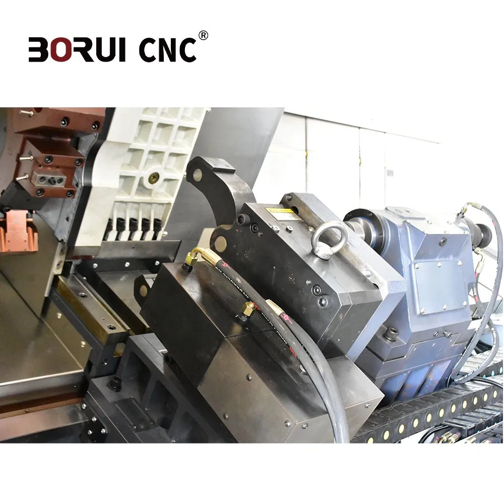 Br85dy Flexible Slant Bed CNC Lathe with Y Axis, Vdi 40 Tool Holders, and 0.2 Second Tool Index Time for High-Mix Low-Volume Production