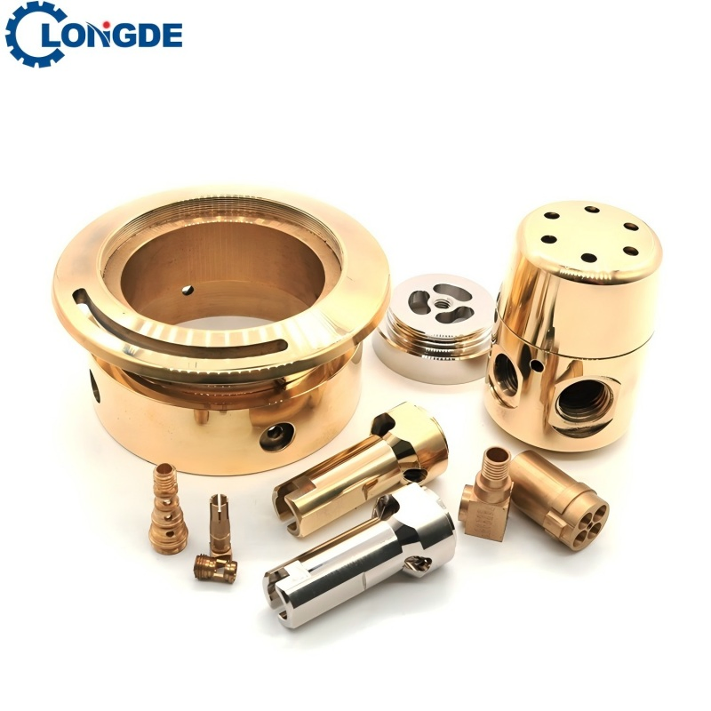 Premium Customized CNC Machined Anodized Aluminum Brass Alloy Components