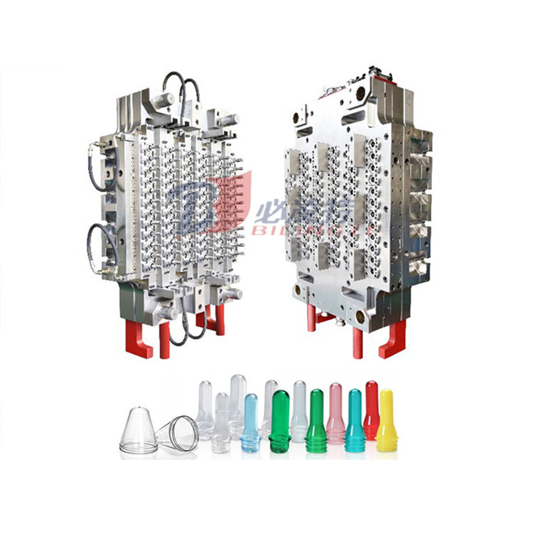 2 Cavity Pet Blow Bottle Mould 1 Lip Cavity Pet Preform Mould Pet Mould Injector Pin Manufacture