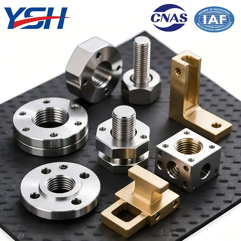 CNC Custom High Precision Black Anodized Aluminum Stainless Steel CNC Machining Parts for Aerospace