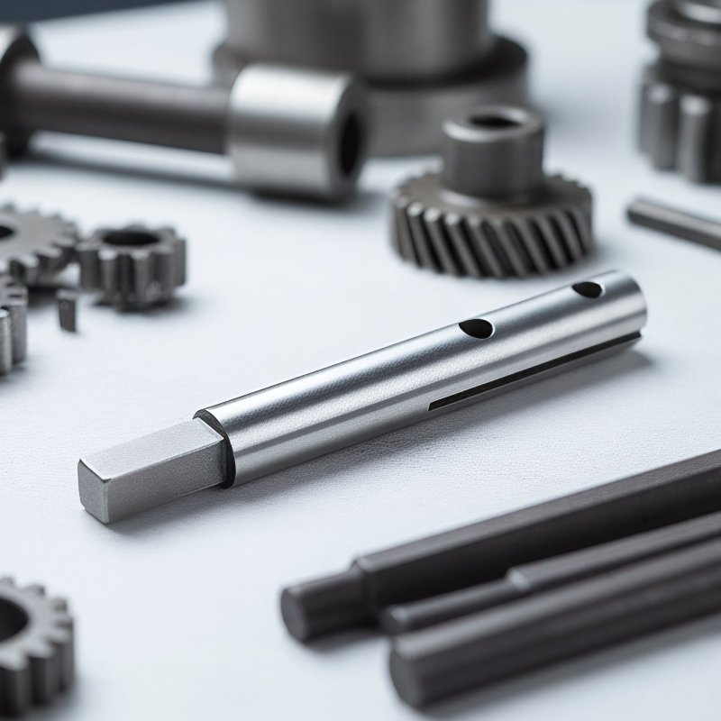 Global Precision CNC Machined Titanium Alloy Shaft Inserts