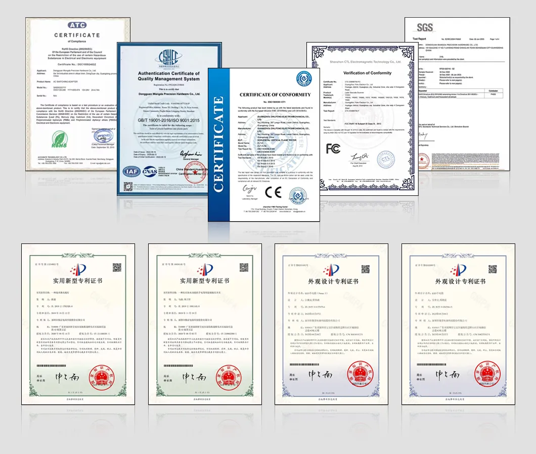 Certifications