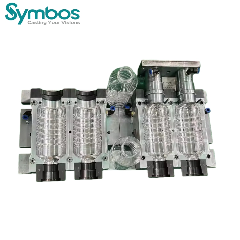 Customized Plastic Pet PP Blowing Multi-Cavity Moulding Steel Aluminum Blow Molds
