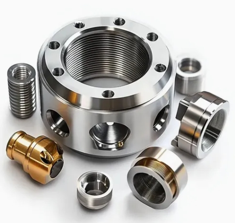 Customed CNC Turning Milling Machining Stainless Steel Aluminium Copper Brass Auto Parts Machinery Mechanical Electrical Drone Humanoid Robot Robotic Component