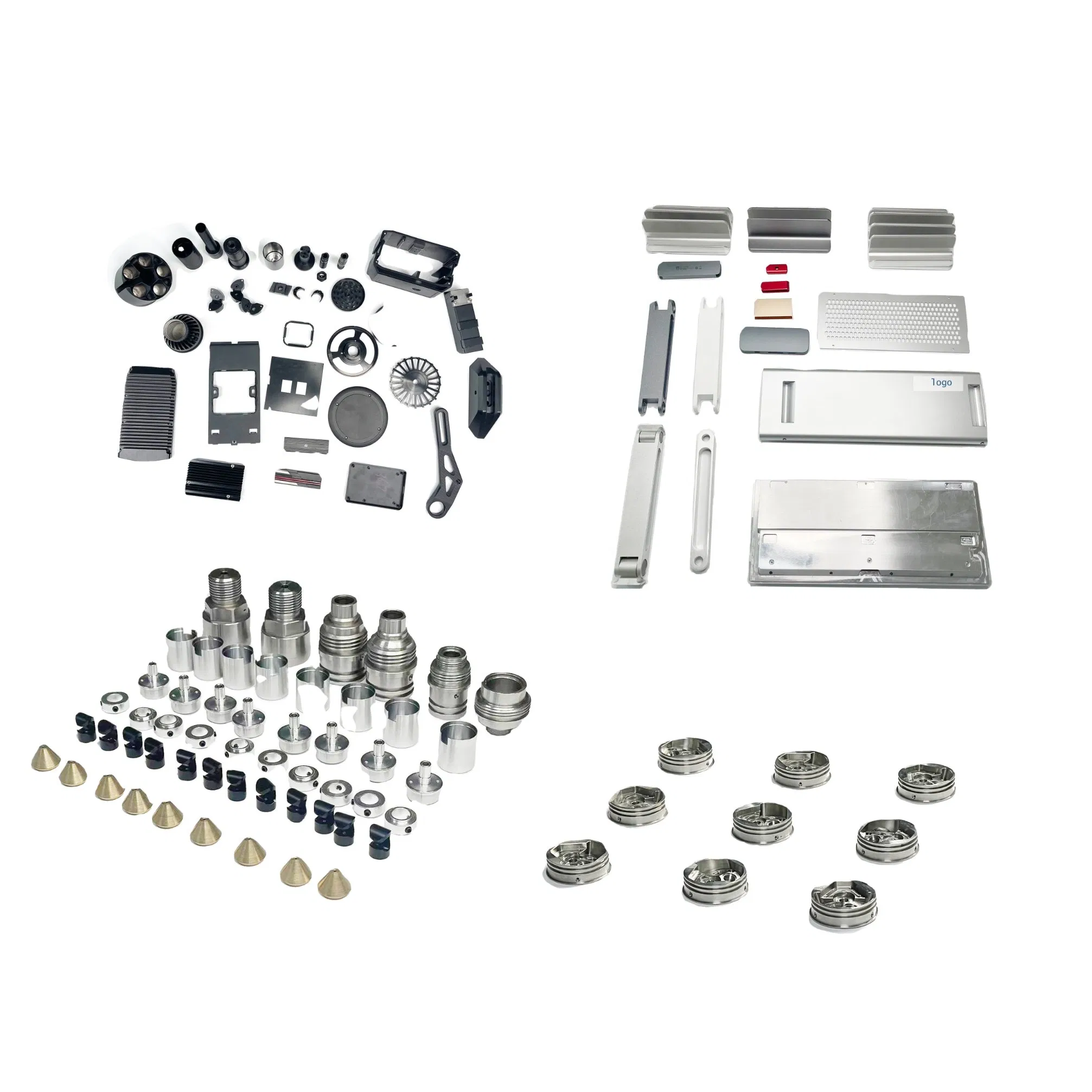 Pièce de fraisage CNC - Service de fabrication de tôles sur mesure disponible pour la réalisation de prototypes en acier inoxydable