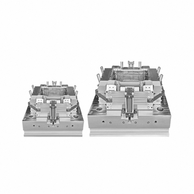 OEM PC PP ABS Rapid Prototype Mould CNC Machined Plastic Mold Injection Mold