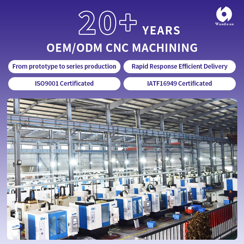 Custom CNC Milling Turning Machining Robotic Arm Component for Automated Factories