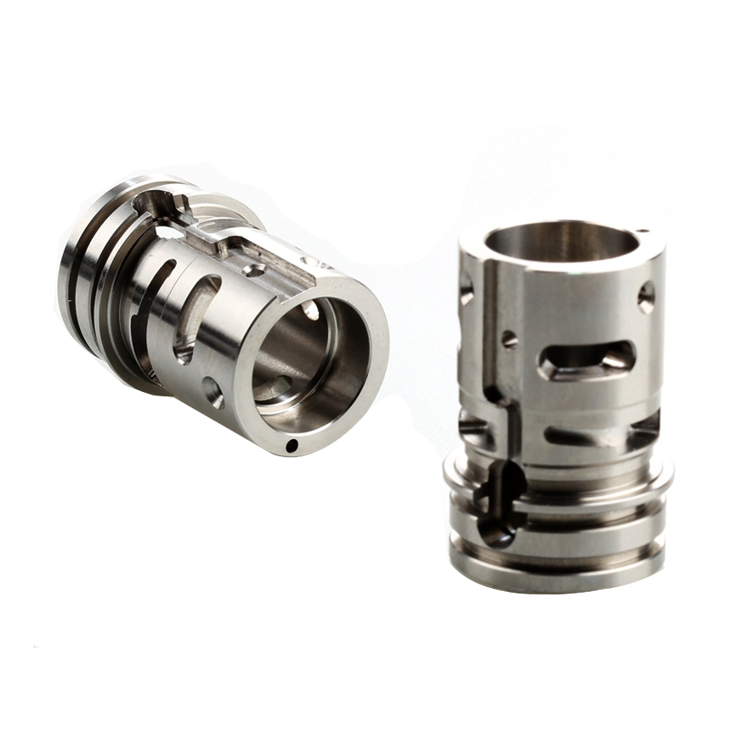 Automatic Lathe CNC Lathe CNC Machining Customized Brass Male Female Threaded Inserts