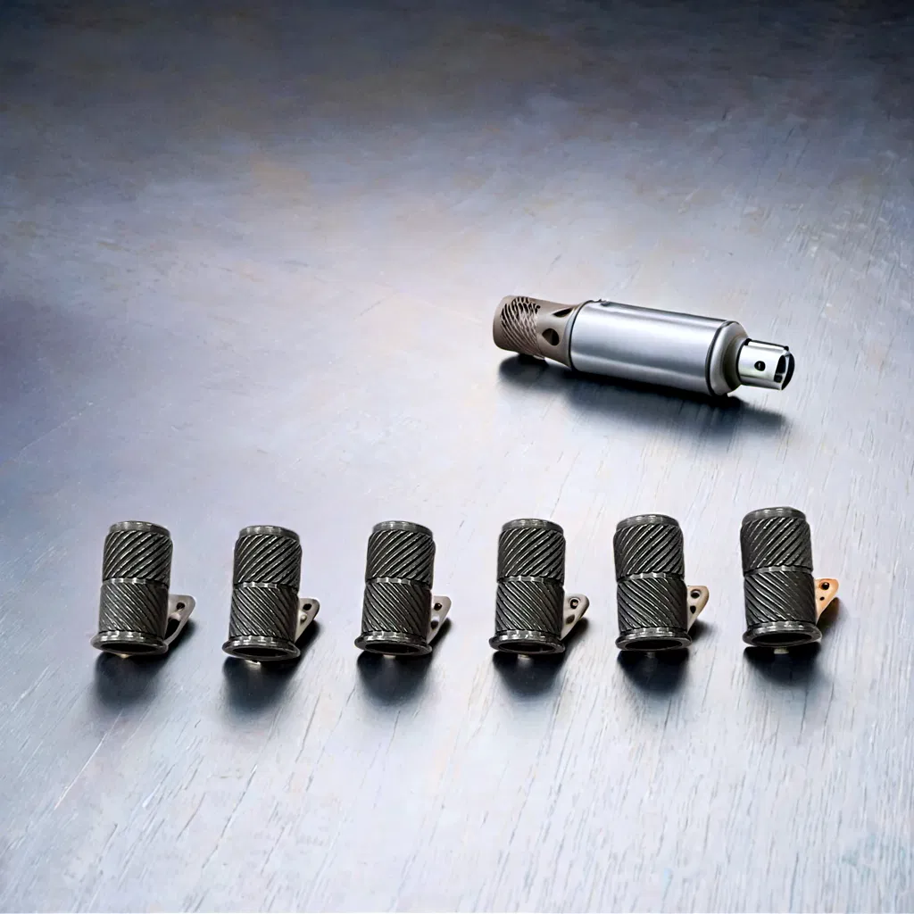 High Precision CNC Machined Knurled Inserts for Professionals