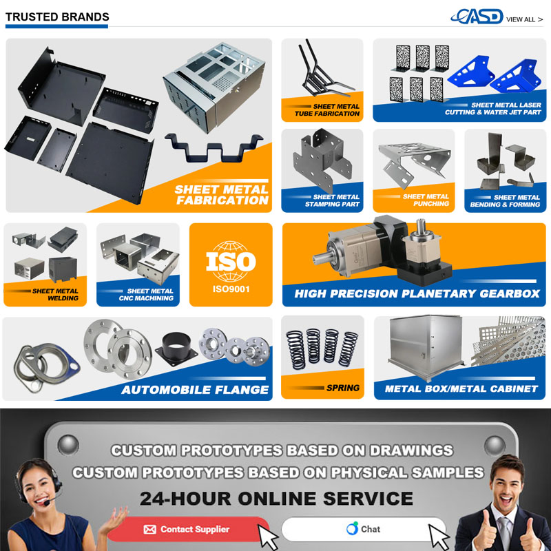 Service de fabrication de pièces en métal en feuille sur mesure, précision OEM, usinage CNC en aluminium, prototype, estampage, découpe au laser, pliage, formage, soudage, service de poinçonnage