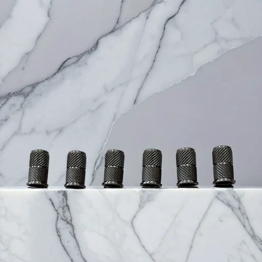 High Precision CNC Machined Knurled Inserts for Professionals