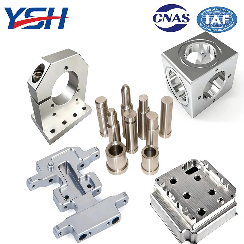 CNC Custom High Precision Black Anodized Aluminum Stainless Steel CNC Machining Parts for Aerospace