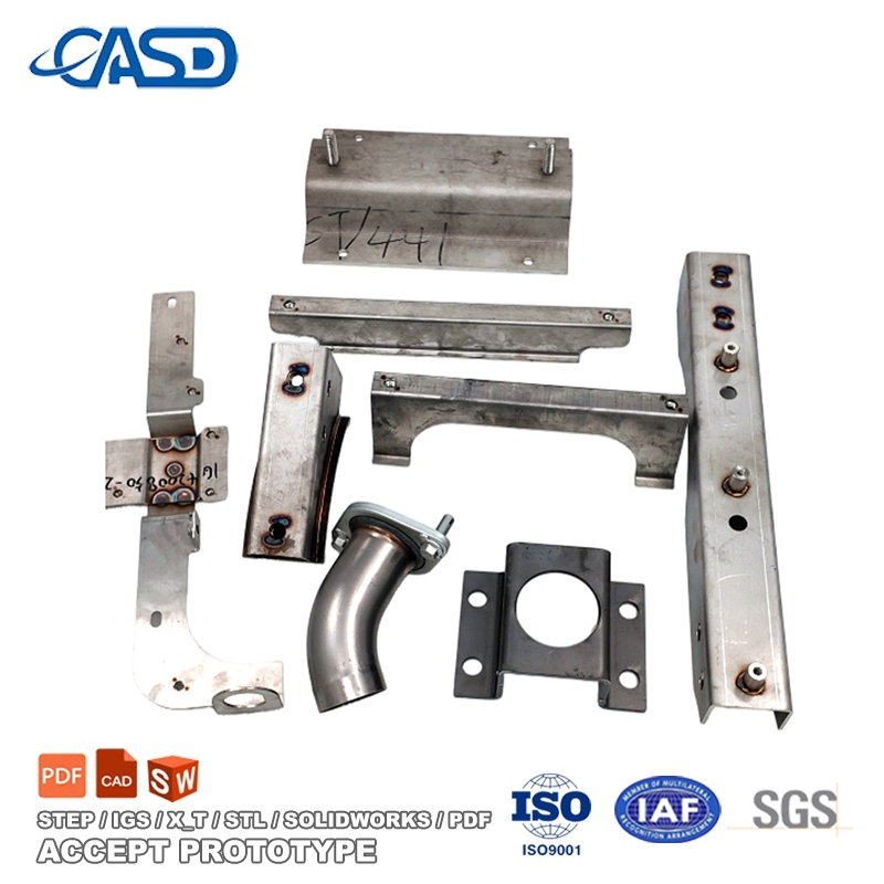 Service de fabrication de pièces en métal en feuille sur mesure, précision OEM, usinage CNC en aluminium, prototype, estampage, découpe au laser, pliage, formage, soudage, service de poinçonnage