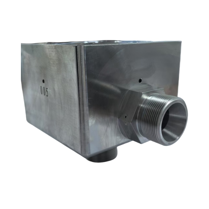 Custom Stainless Steel Three-Way Valve Body, Precision CNC Turning Machined Machining Machinery Processing Metal Parts for The Aerospace Industry