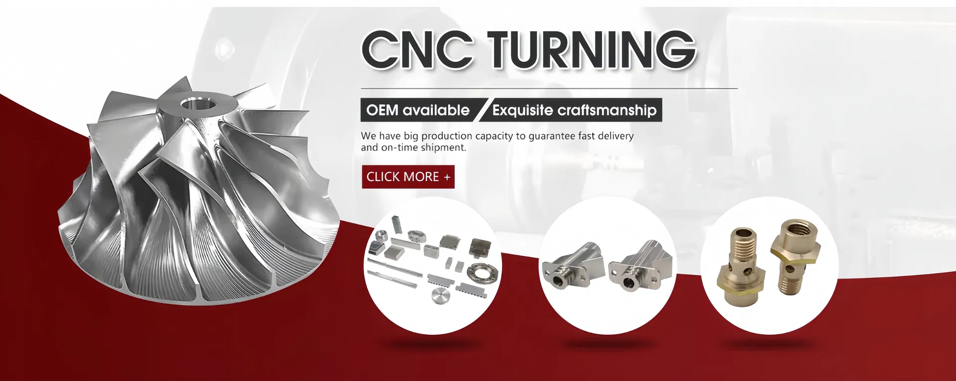 Precision OEM 5-Axis CNC Turning Parts