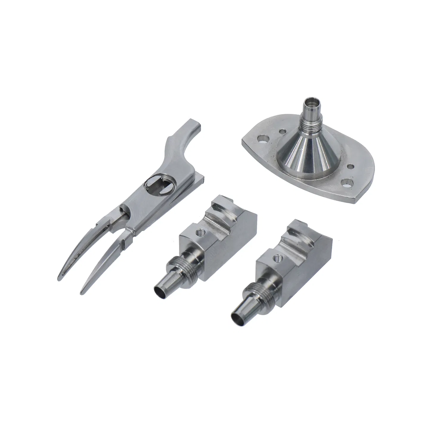 Custom High-Precision CNC Machined Aluminum and Stainless Steel Parts