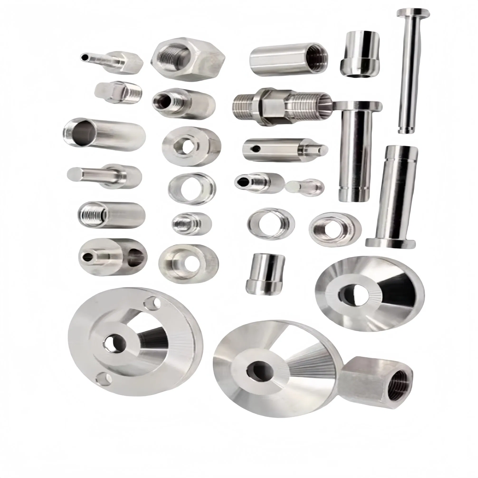 Customized High Precision Prototype Aluminum Alloy/Stainless Steel Iron Metal Copper/Titamium CNC Machining Turning Milling Machine Machinery Part