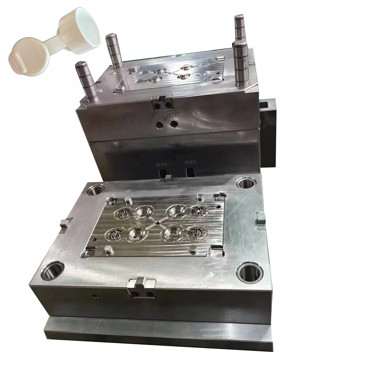 Precision Custom Die Tooling Manufacturer Rapid Prototype Quality Plastic Parts Maker Making Cheap Mould Plastic Injection Molder Flip-Top for Bottles